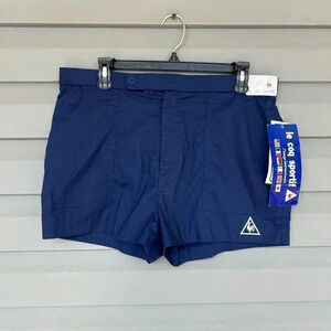 NWT!!  LE COQ SPORTIF  Men’s Vintage Le Coq Sportif Tennis Shorts Sz 34